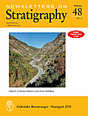 Cover image of: Newsletters on Stratigraphy Volume 48 Number 1