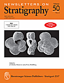 Cover image of: Newsletters on Stratigraphy Volume 50 Number 2