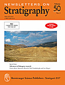 Cover image of: Newsletters on Stratigraphy Volume 50 Number 3
