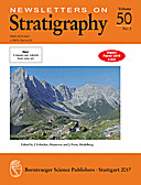 Cover image of: Newsletters on Stratigraphy Volume 50 Number 4