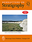Cover image of: Newsletters on Stratigraphy Volume 52 Number 2