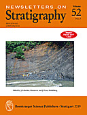 Cover image of: Newsletters on Stratigraphy Volume 52 Number 3