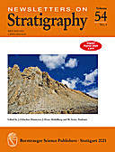 Cover image of: Newsletters on Stratigraphy Volume 54 Number 4