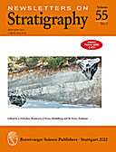 Cover image of: Newsletters on Stratigraphy Volume 55 Number 2