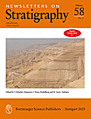 Cover image of: Newsletters on Stratigraphy Volume 58 Number 2