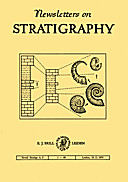 Cover image of: Newsletters on Stratigraphy Volume 1 Number 2