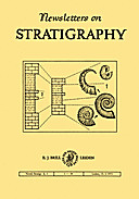 Cover image of: Newsletters on Stratigraphy Volume 2 Number 1