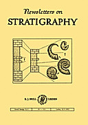 Cover image of: Newsletters on Stratigraphy Volume 2 Number 2