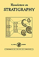Cover image of: Newsletters on Stratigraphy Volume 2 Number 4