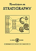 Cover image of: Newsletters on Stratigraphy Volume 3 Number 3