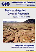 Cover image of: Basic and Applied Dryland Research Vol. 4 No. 1
