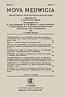 Cover image of: Nova Hedwigia Band 53 Heft 3-4