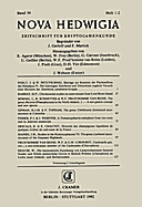 Cover image of: Nova Hedwigia Band 54 Heft 1-2