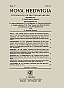 Cover image of: Nova Hedwigia Band 57 Heft 1-2