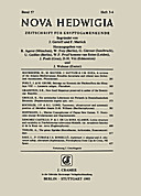 Cover image of: Nova Hedwigia Band 57 Heft 3-4
