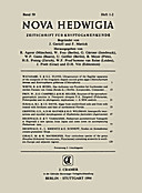 Cover image of: Nova Hedwigia Band 59 Heft 1-2