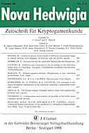 Cover image of: Nova Hedwigia Band 66 Heft 3-4