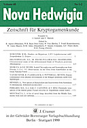 Cover image of: Nova Hedwigia Band 68 Heft 1-2