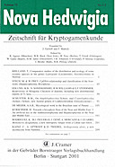 Cover image of: Nova Hedwigia Band 72 Heft 1-2