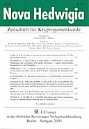 Cover image of: Nova Hedwigia Band 73 Heft 3-4