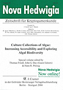 Cover image of: Nova Hedwigia Band 79 Heft 1-2