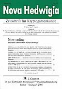 Cover image of: Nova Hedwigia Band 80 Heft 1-2