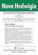 Cover image of: Nova Hedwigia Band 82 Heft 1-2