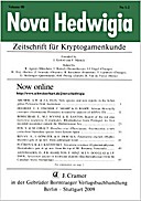 Cover image of: Nova Hedwigia Band 88 Heft 1-2