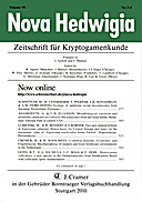 Cover image of: Nova Hedwigia Band 90 Heft 3-4