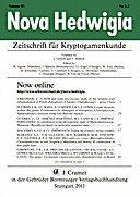 Cover image of: Nova Hedwigia Band 93 Heft 1-2