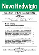 Cover image of: Nova Hedwigia Band 96 Heft 1-2