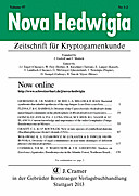 Cover image of: Nova Hedwigia Band 97 Heft 1-2