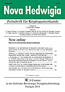 Cover image of: Nova Hedwigia Band 98 Heft 3-4