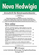 Cover image of: Nova Hedwigia Band 104 Heft 4