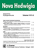 Cover image of: Nova Hedwigia Band 111 Heft 1-2