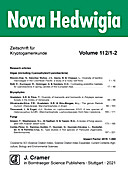 Cover image of: Nova Hedwigia Band 112 Heft 1-2