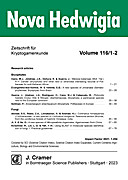 Cover image of: Nova Hedwigia Band 116 Heft 1-2