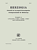 Cover image of: Herzogia Band 1 Heft 4