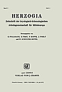 Cover image of: Herzogia Band 2 Heft 3