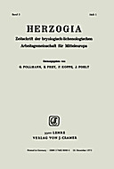 Cover image of: Herzogia Band 3 Heft 1