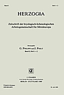 Cover image of: Herzogia Band 8 Heft 1-2