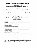 Cover image of: Global Tectonics and Metallogeny Volume 2 Number 3-4