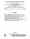 Cover image of: Global Tectonics and Metallogeny Volume 4 Number 3