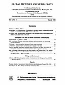 Cover image of: Global Tectonics and Metallogeny Volume 6 Number 1