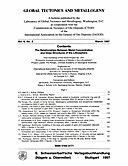 Cover image of: Global Tectonics and Metallogeny Volume 6 Number 2