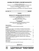 Cover image of: Global Tectonics and Metallogeny Volume 9
