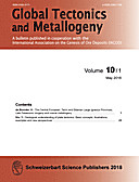 Cover image of: Global Tectonics and Metallogeny Volume 10 Number 1