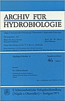 Cover image of: Algological Studies/Archiv für Hydrobiologie, Supplement Volumes No. 11