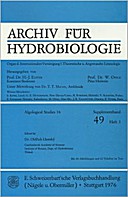 Cover image of: Algological Studies/Archiv für Hydrobiologie, Supplement Volumes No. 16