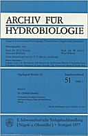 Cover image of: Algological Studies/Archiv für Hydrobiologie, Supplement Volumes No. 18